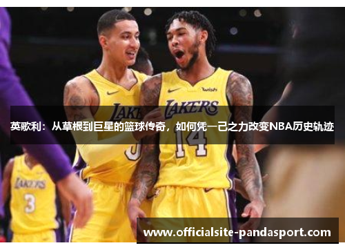 英歌利:从草根到巨星的篮球传奇,如何凭一己之力改变NBA历史轨迹